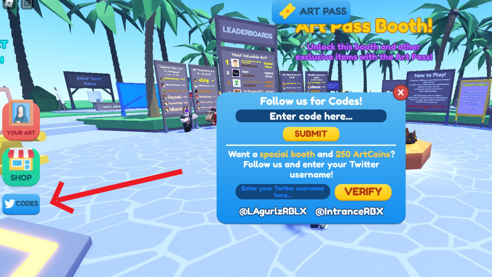 Starving Artists codes [November 2022] Free Art Coins VG247